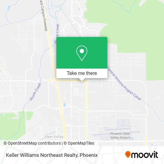 Keller Williams Northeast Realty map
