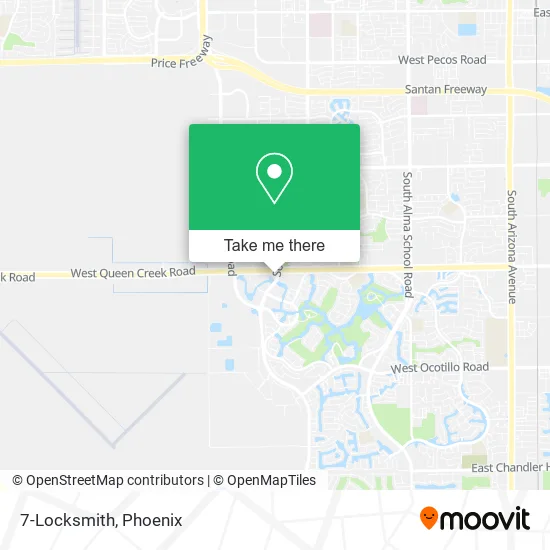 7-Locksmith map