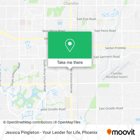 Jessica Pingleton - Your Lender for Life map