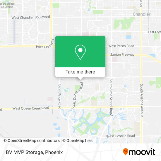 BV MVP Storage map