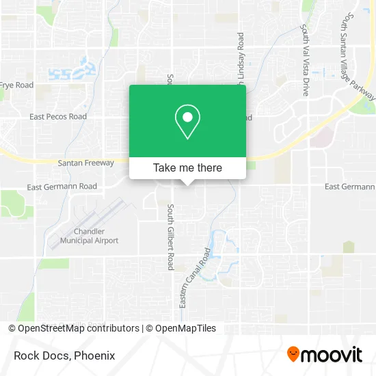Rock Docs map