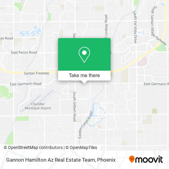 Gannon Hamilton Az Real Estate Team map