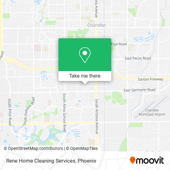Rene Home Cleaning Services map