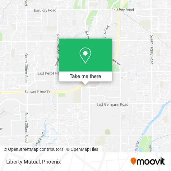 Liberty Mutual map