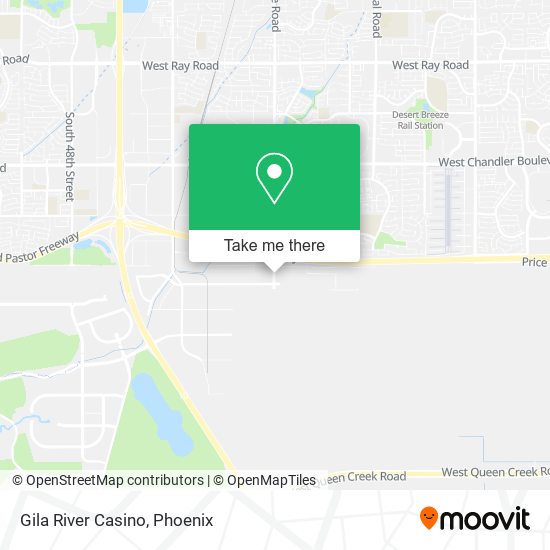 Mapa de Gila River Casino
