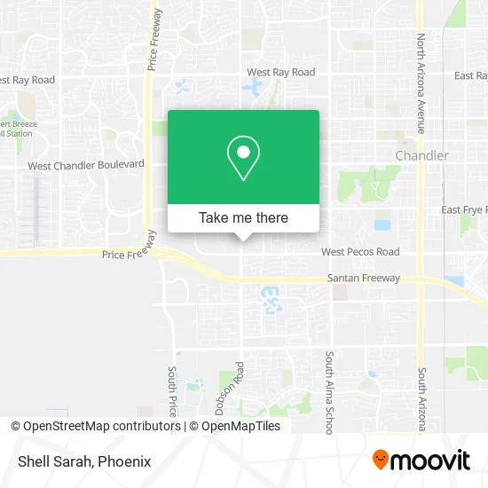 Shell Sarah map
