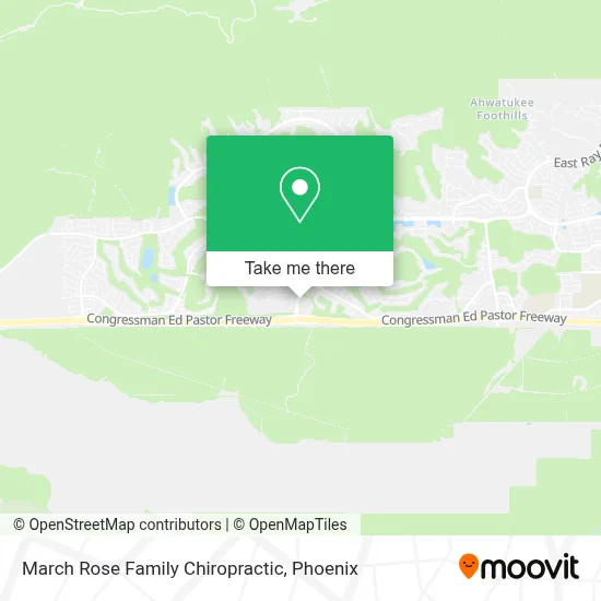 March Rose Family Chiropractic map