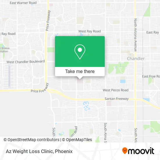 Az Weight Loss Clinic map
