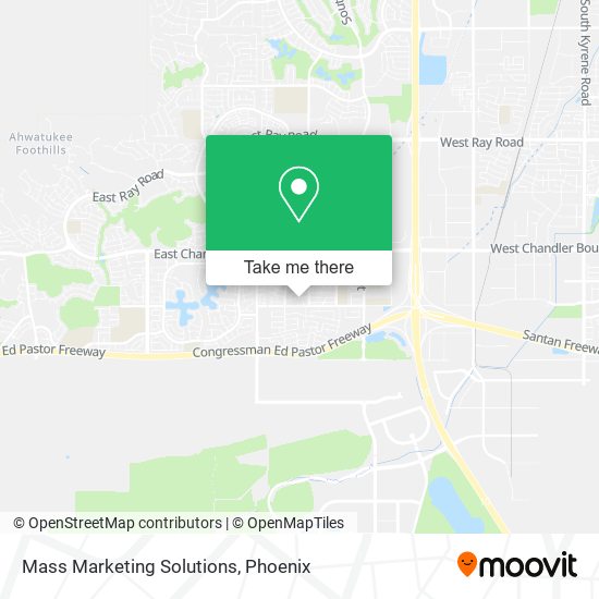 Mapa de Mass Marketing Solutions