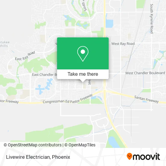 Livewire Electrician map