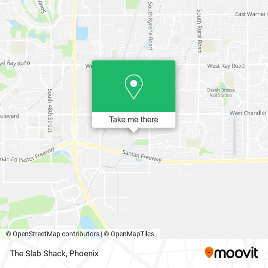 The Slab Shack map