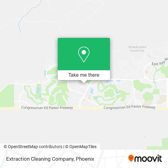 Mapa de Extraction Cleaning Company