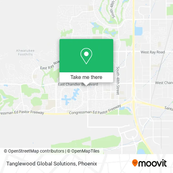 Tanglewood Global Solutions map