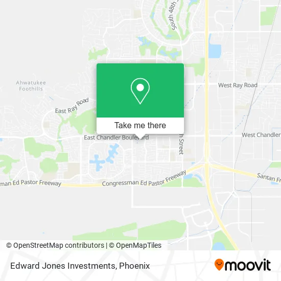 Edward Jones Investments map