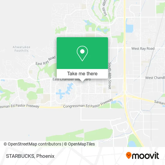 STARBUCKS map
