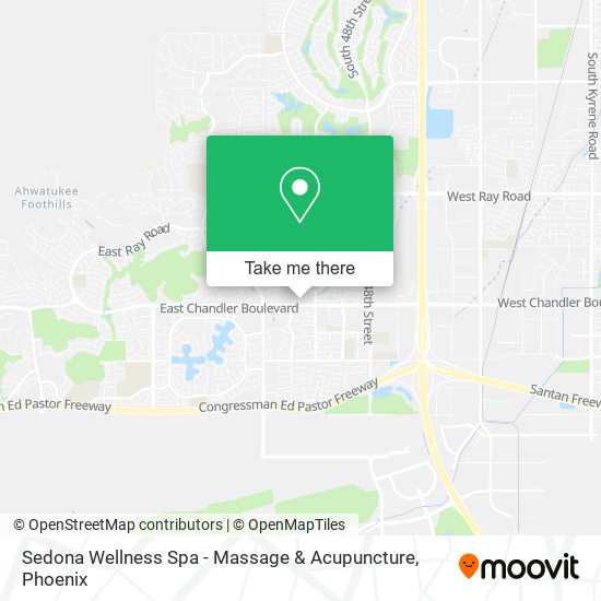 Mapa de Sedona Wellness Spa - Massage & Acupuncture
