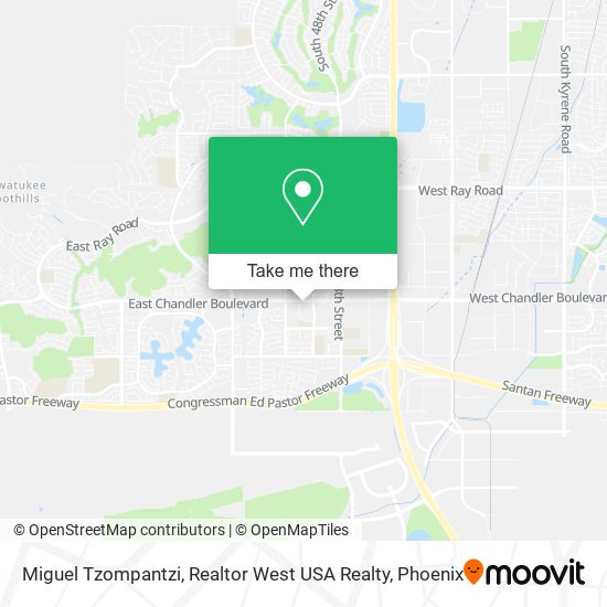 Mapa de Miguel Tzompantzi, Realtor West USA Realty