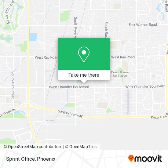 Sprint Office map