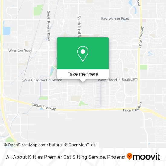 All About Kitties Premier Cat Sitting Service map