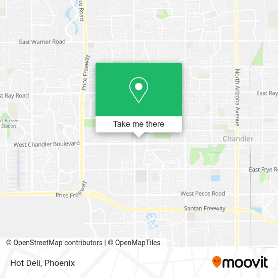 Hot Deli map