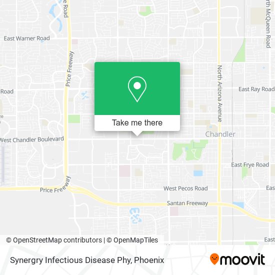 Synergry Infectious Disease Phy map