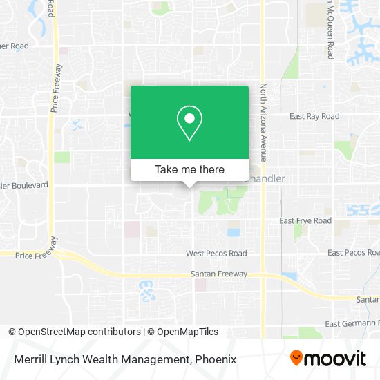 Merrill Lynch Wealth Management map