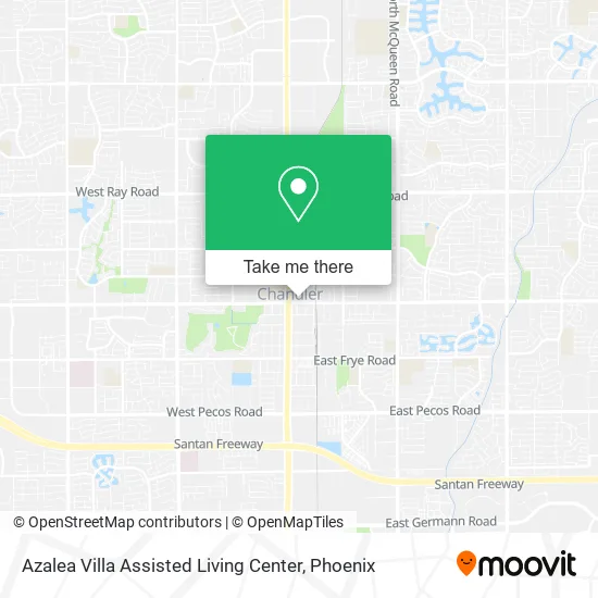 Mapa de Azalea Villa Assisted Living Center