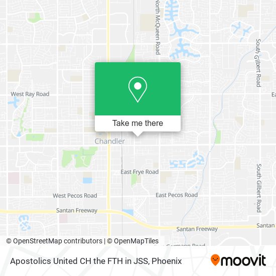 Apostolics United CH the FTH in JSS map
