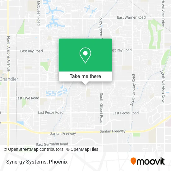 Synergy Systems map