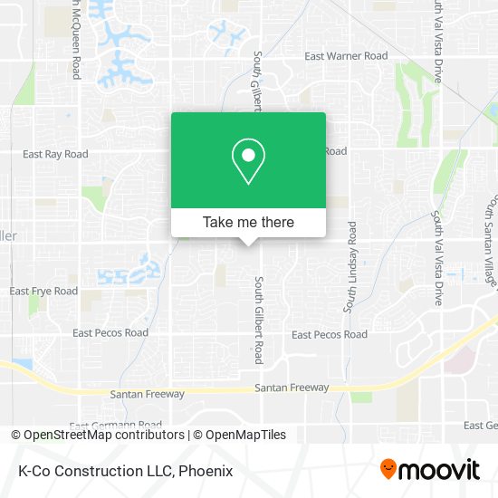 K-Co Construction LLC map