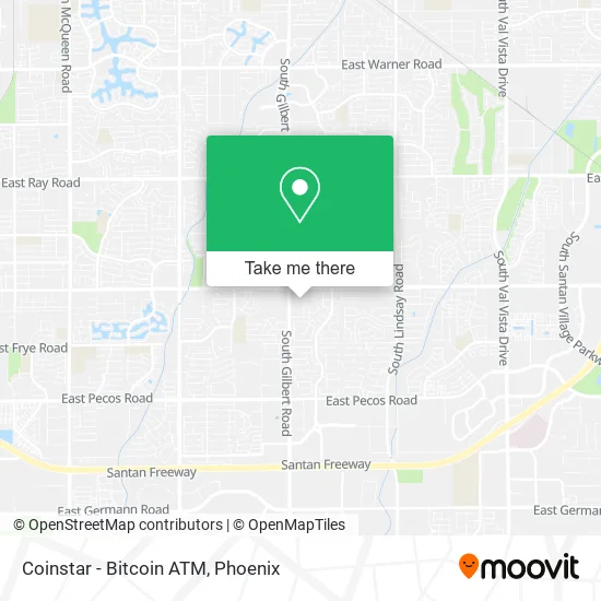 Coinstar - Bitcoin ATM map