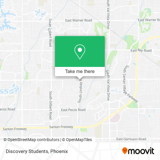 Discovery Students map