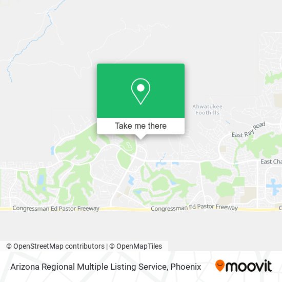 Arizona Regional Multiple Listing Service map