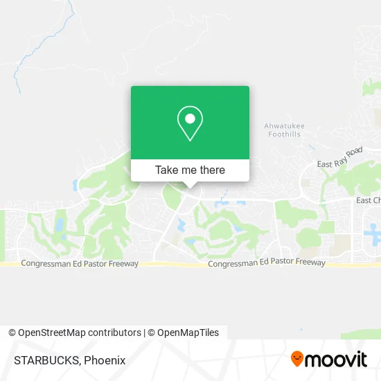 STARBUCKS map