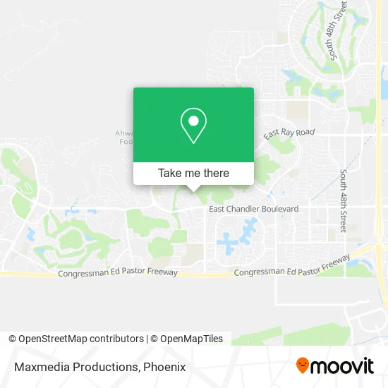 Mapa de Maxmedia Productions