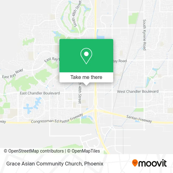 Grace Asian Community Church map