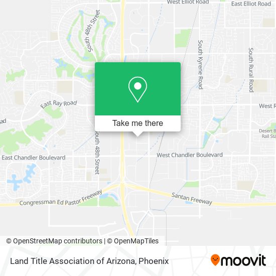 Land Title Association of Arizona map