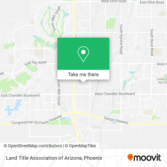 Land Title Association of Arizona map