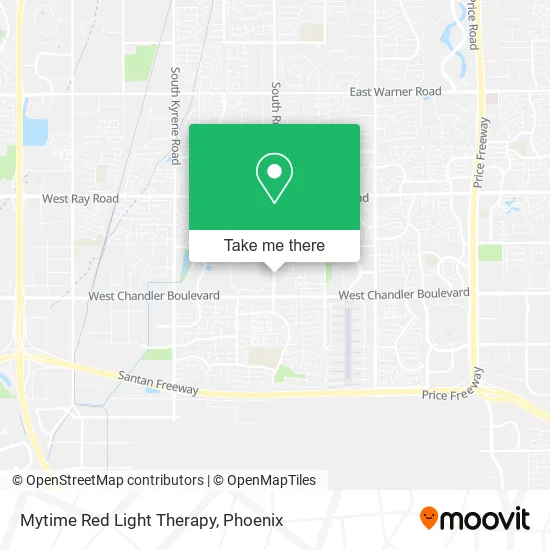 Mytime Red Light Therapy map