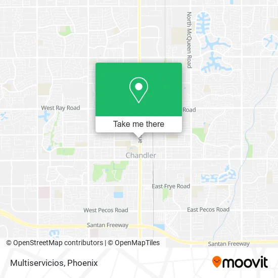 Multiservicios map