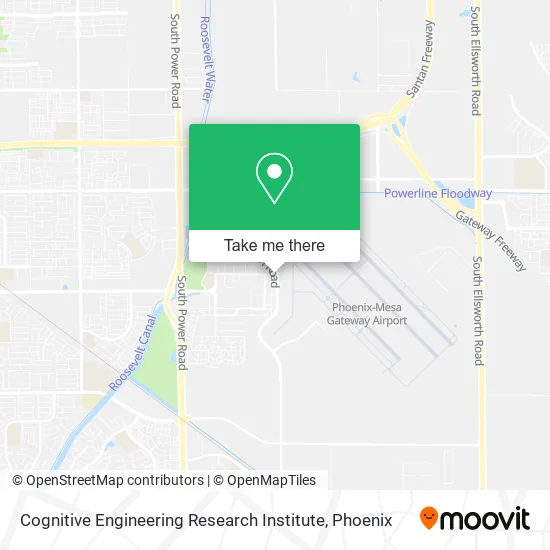 Mapa de Cognitive Engineering Research Institute