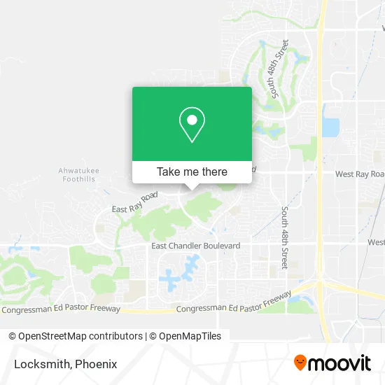 Locksmith map