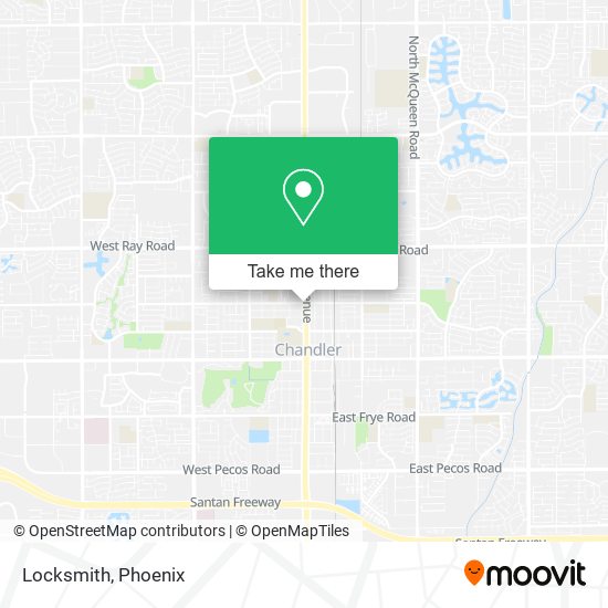 Locksmith map