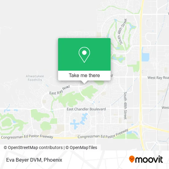 Mapa de Eva Beyer DVM