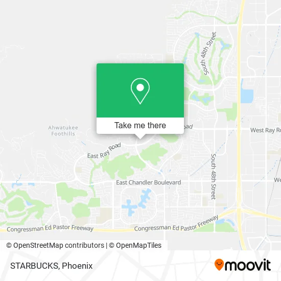 STARBUCKS map