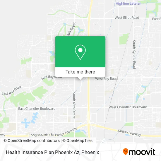 Health Insurance Plan Phoenix Az map