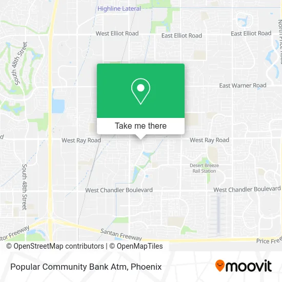 Popular Community Bank Atm map