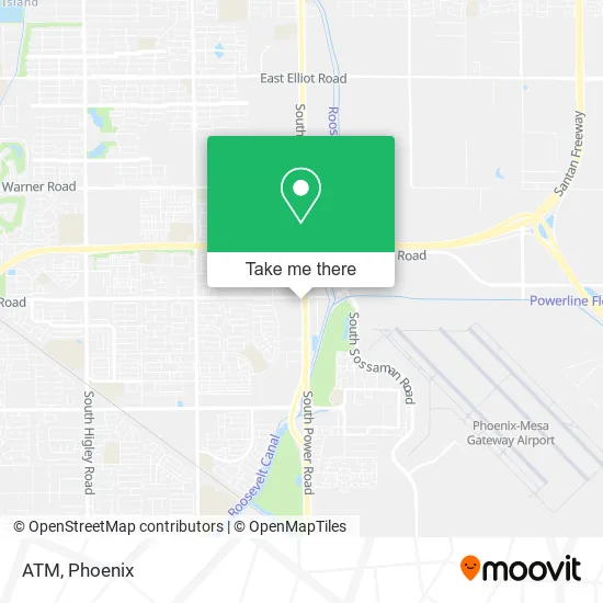 Mapa de ATM