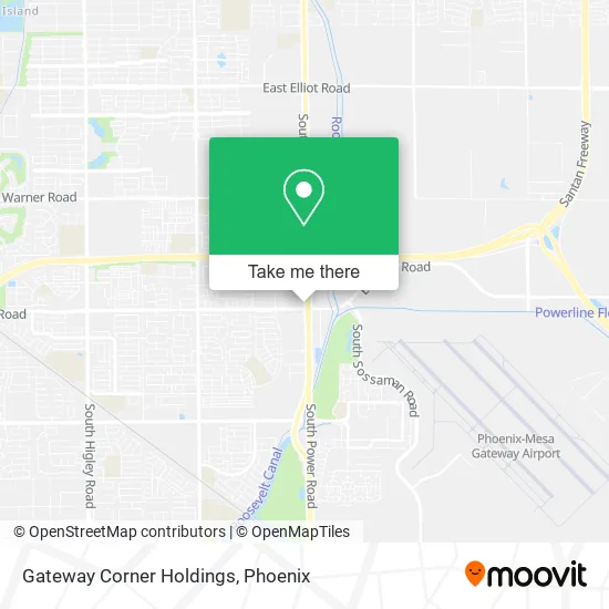 Mapa de Gateway Corner Holdings