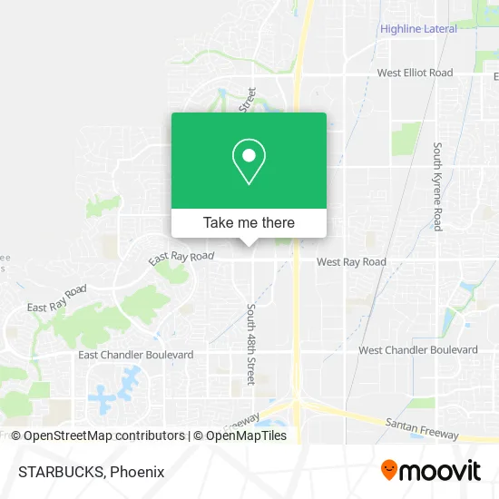 STARBUCKS map
